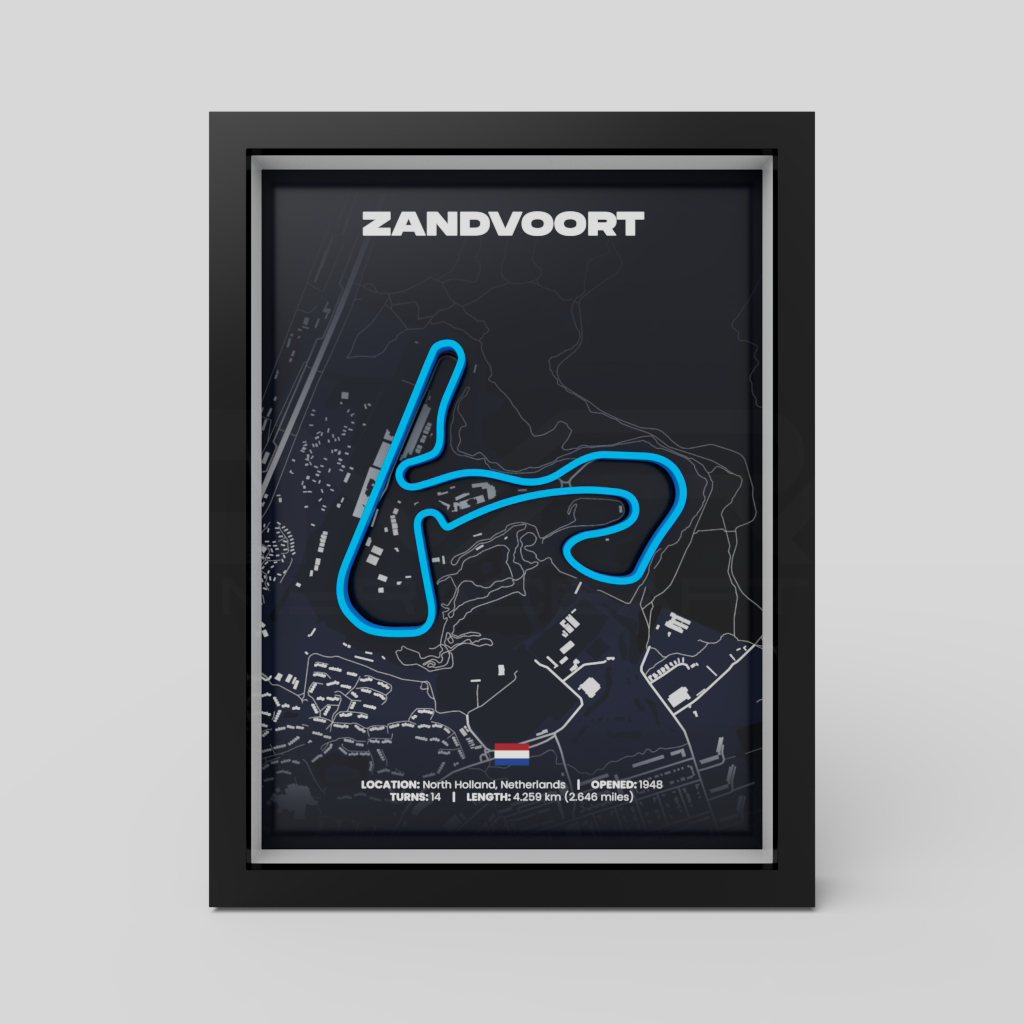 Zandvoort| Netherlands | 3D Racetrack