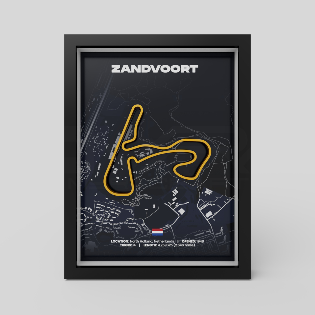 Zandvoort| Netherlands | 3D Racetrack