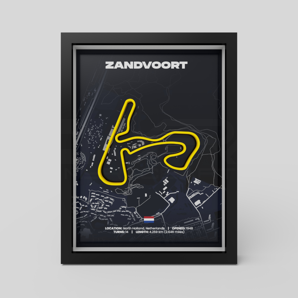 Zandvoort| Netherlands | 3D Racetrack