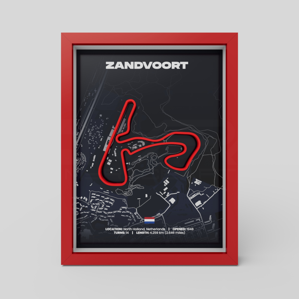 Zandvoort| Netherlands | 3D Racetrack